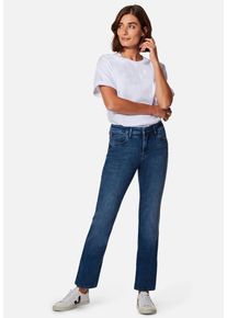 Mavi Damen Straight-Jeans "KENDRA", blau, klassisch, Gr. 28, Stoff, 72% Baumwolle, 25% Polyester, 3% Elasthan, Jeans, Gerade geschnittene Hose