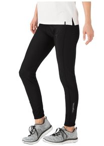 TRIGEMA Damen Trainingshose "TRIGEMA Lange Radler-Hose angeraut", schwarz, sportlich, Gr. M, 92% Polyester, 8% Elastan, Hosen