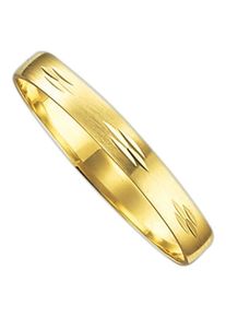 Firetti Trauring "Schmuck Geschenk Gold 375 Hochzeit Ehering Trauring "LIEBE"", 21, ohne Brillant, Gelbgold 375, 3mm, gold, Gelbgold 375,