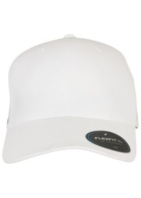 Flexfit Damen Flex Cap "Flexfit Accessoires Flexfit NU CAP", weiß, casual, Gr. L, unifarben, 79% Polyester, 18% Viskose, 3% Elasthan, Caps