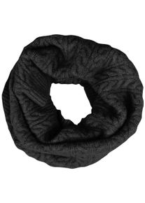 Damen Loop, schwarz, casual, Capelli New York, unifarben, Obermaterial: 50% Polyacryl, 50% Polyester, Modetücher