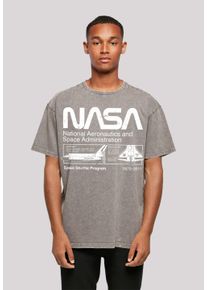 F4NT4STIC Herren T-Shirt "Classic Space Shuttle", grau, casual, Gr. S, Obermaterial: 100% Baumwolle, Shirts, Print
