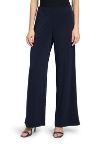 Vera Mont Damen Schlupfhose "Vera Mont Schlupfhose mit weitem Bein", blau, modisch, Gr. 38, Jersey, Obermaterial: 96% Polyester, 4% Elasthan., Hosen,