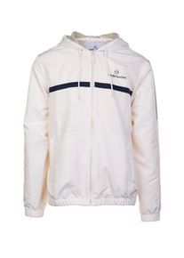 Sergio Tacchini Herren Trainingsjacke "PRANNIE 024 TRACK JACKET Herren", weiß, Gr. XL, 100% POLYESTER, Jacken, Trainingsjacke Herren, leichte Jacke,