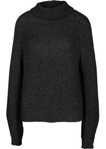 Heine Damen Strickpullover "Pullover", schwarz, Gr. 36, unifarben, 40% Viskose, 20% Polyacryl, 15% Polyamid, 15% Wolle, 10% metallisierte Fasern,