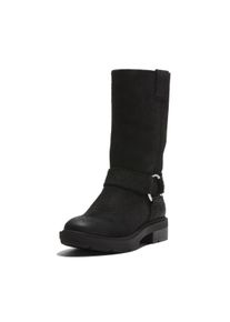 Timberland Damen Stiefel "BRIMFIELD TALL PULL ON BOOT", Gr. 37,5, schwarz, Leder, sportlich, Schuhe, Winterschuhe, Winterstiefel