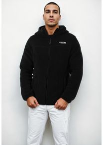 Arctic Seven Herren Fleecejacke "ASSensio", schwarz, Gr. L, Obermaterial: 100% Polyester, Innenmaterial: 100% Polyester, Jacken, Aus hochwertigem