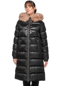 Geox Damen Steppmantel "BACKSIE", schwarz, Basic, Gr. 34, unifarben, Web, Obermaterial: 100% Polyester. Futter: 100% Polyamid. Wattierung: 100%