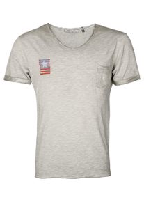Top Gun Herren T-Shirt "TG20193157", grau, Gr. S, Obermaterial: 100% Baumwolle, Shirts