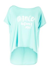 WINSHAPE Damen Oversize-Shirt "MCT017", grün, Gr. M, 50% Modal, 50% Baumwolle, Shirts, Ultra leicht