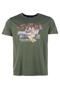 Top Gun Herren T-Shirt "TG20213026", grün, Gr. 4XL, Obermaterial: 100% Baumwolle, Shirts