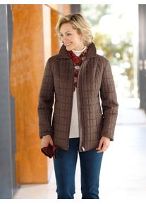 Classic Basics Damen Steppjacke, braun, Gr. 38, unifarben, 100% Polyester, Wattierung:100% Polyester, Jacken