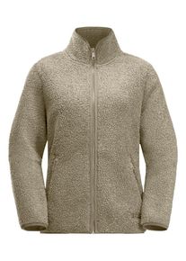 Jack Wolfskin Damen Fleecejacke "HIGH CURL JACKET W", braun, Gr. XXL, Hauptmaterial: 100% Polyester; Futter: 100% Polyester (recycled), Jacken
