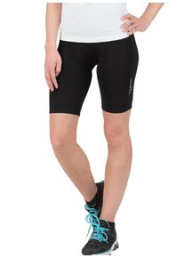 TRIGEMA Damen Funktionshose "TRIGEMA Kurze Radlerhose", schwarz, sportlich, Gr. XL, 85% Polyester (Bioactive), 15% Elastan, Hosen