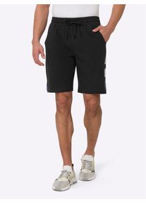 CLASSIC Herren Bermudas, schwarz, Gr. 44, gemustert, mehrfarbig, 100% Baumwolle, Hosen