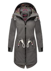 Marikoo Damen Softshelljacke "Mount Furnica", grau, Gr. XS, Obermaterial: 95% Polyester, 5% Elasthan; Futter: 100% Polyester; Wattierung: 100%