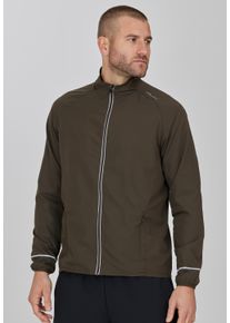 Endurance Herren Laufjacke "Lessend", braun, sportlich, Gr. XXXL, unifarben, 100% Polyester, Jacken, mit reflektierenden Elementen
