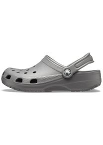 Crocs Herren Clog "Classic", Gr. 37, grau, Croslite, sportlich, Schuhe, Sommerschuh, Gartenschuh, Poolslides, mit typischem Logo