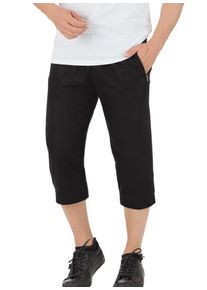 TRIGEMA Herren Jerseyhose "TRIGEMA 3/4 Freizeithose aus Baumwolle", schwarz, Basic, Gr. M, 100% Baumwolle, Hosen