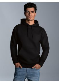 TRIGEMA Herren Kapuzensweatshirt "TRIGEMA Hoodie aus Sweatqualität", schwarz, casual, Gr. XL, 70% Baumwolle, 30% Polyester, Sweatshirts