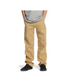 DC Shoes Kinder Chinos "Worker Relaxed", beige, Gr. 8, 99% Baumwolle, 1% Elasthan, Hosen