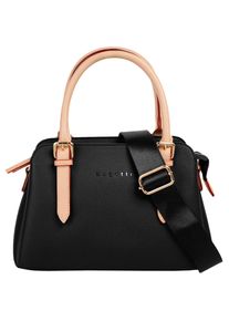 Bugatti Damen Henkeltasche "ELLA", schwarz, Kunstfaser, unifarben, Taschen