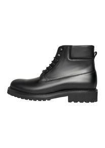 Henry Stevens Herren Schnürboots "Barkley TB", Gr. 41,5, schwarz, Leder, klassisch, Schuhe