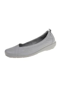 Natural Feet Damen Slipper "Polina", Gr. 37, grau, Leder, elegant, Schuhe, in tollem Design