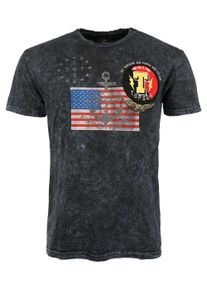 Top Gun Herren T-Shirt "Anchor TG20191065", blau, Gr. XXL, Obermaterial: 100% Baumwolle, Shirts