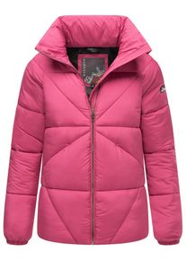 Navahoo Damen Steppjacke "Schokolinaa 14", lila, modisch, Gr. L, Obermaterial: 100% Polyester, Innenfutter: 100% Polyester, Wattierung: 100%