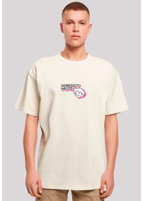 F4NT4STIC Herren T-Shirt "Heidi Homesick", beige, casual, Gr. XS, Obermaterial: 100% Baumwolle, Shirts, Nostalgie, Retro Print, Kinderserie