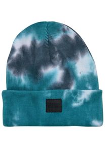Urban Classics Damen Beanie "Urban Classics Unisex Tie Dye Beanie Kids", grau, Gr. S, Baumwolle, Mützen