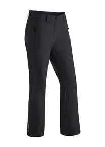 Maier Sports Damen Skihose "Ronka", schwarz, Gr. 34, 100% Polyester, Hosen, Damen Schneehose, wind- und wasserdicht, 2 RV-Taschen, Regular Fit