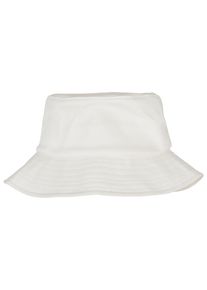 Flexfit Baby Trucker Cap "Flexfit Unisex Flexfit Cotton Twill Bucket Hat Kids", weiß, casual, unifarben, 98% Baumwolle, 2% Elasthan, Caps