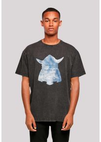 F4NT4STIC Herren T-Shirt "Wickie und die starken Männer", schwarz, casual, Gr. XXL, Obermaterial: 100% Baumwolle, Shirts, Retro, Heroes of Childhood,