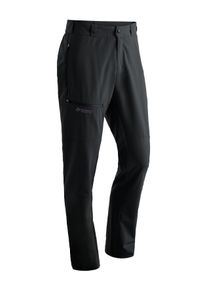 Maier Sports Herren Funktionshose "Latit M", schwarz, Gr. 46, 88% Polyester (Recycelt), 12% Elasthan, Hosen, Herren Wanderhose, atmungsaktive
