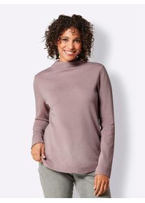 Damen Strickpullover "Kaschmir-Woll-Pullover", lila, Gr. 36, CREATION L PREMIUM, unifarben, 80% Wolle, 20% Kaschmir, Pullover