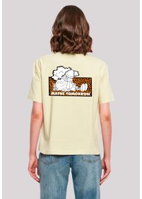 F4NT4STIC Damen T-Shirt "Pinocchio Maybe Tomorrow", gelb, casual, Gr. XS, Obermaterial: 100% Baumwolle, Shirts, Retro, Heroes of Childhood, TV Serie