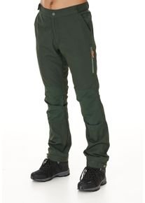 WHISTLER Herren Softshellhose "Downey", grün, casual, Gr. XXL, unifarben, 100% Polyester, Hosen, aus atmungsaktivem Material