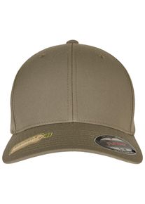 Flexfit Damen Flex Cap "Flexfit Accessoires Flexfit Recycled Polyester Cap", grün, casual, Gr. L, unifarben, 97% Polyester (Recycelt), 3% Elasthan,