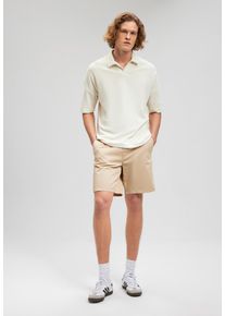 Mavi Herren Kurzarmshirt "POLO TEE", weiß, casual, Gr. S, unifarben, 80% Baumwolle, 20% Polyester, Shirts, Polo aus Frottee