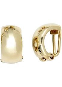 Paar Ohrclips Jobo Ohrringe Gr. Gelbgold 333, goldfarben (gelbgold 333) Damen 333 Gold