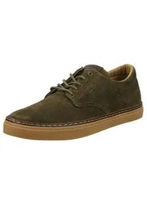 Sneaker Gant "Prepville" Gr. 42, grün (olivgrün) Herren Schuhe Freizeitschuh, Schnürschuh, Retro-Sneaker mit transparenter Laufsohle