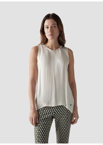 Lecomte Damen Klassische Bluse "Lecomte Elegantes Damen-Top - Komfort und Stil für jeden Anlass", beige, klassisch, Gr. 40, unifarben, 100%Viskose
