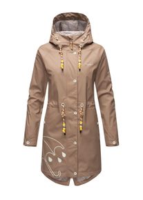 Marikoo Damen Outdoorjacke "Dancing Umbrella", grau, Gr. XS, Obermaterial: 70% Polyester, 30% Polyurethan, Innenmaterial: 100% Polyester,