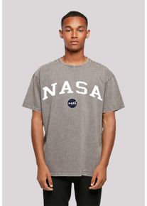 F4NT4STIC Herren T-Shirt "NASA Collegiate Logo", grau, casual, Gr. XS, Obermaterial: 100% Baumwolle, Shirts, Print