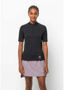 Jack Wolfskin Damen Funktionsshirt "BIKE COMMUTE HZ T W", grau, Gr. XS, OBERSTOFF: 100% POLYESTER Futter: 100% POLYESTER, Shirts