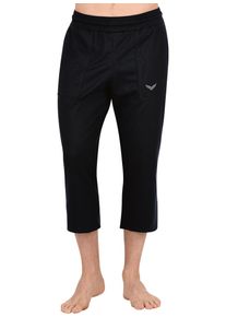 TRIGEMA Herren Jerseyhose "TRIGEMA 3/4 Freizeithose", schwarz, Basic, Gr. S, 100% Baumwolle, Hosen