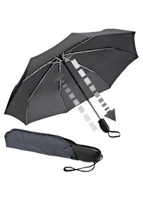Euroschirm Taschenregenschirm "Automatik 32S7, anthrazit", grau, Bezug: 100% Polyester, uni, Regenschirme, kompakte Größe, mit Automatik