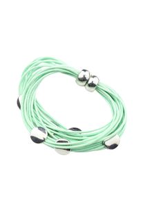 Damen Armband "Primavera", grün, Collezione Alessandro, Metall, Armbänder